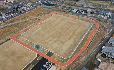 ゴムチップ舗装